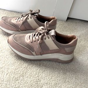 Frye leather and suede casual sneakers